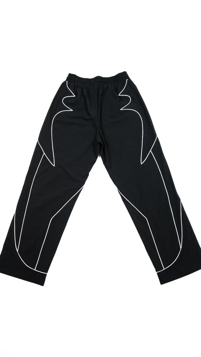 RUEI Black Track Pants